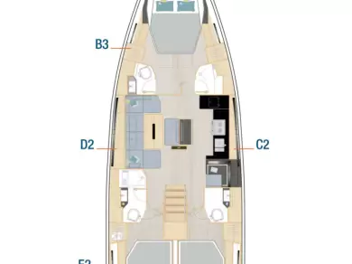Noleggio barche Hanse Hanse 510 a Sebenico su Samboat