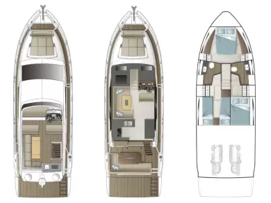 Noleggio Yacht di lusso con o senza skipper Sealine a Castelli