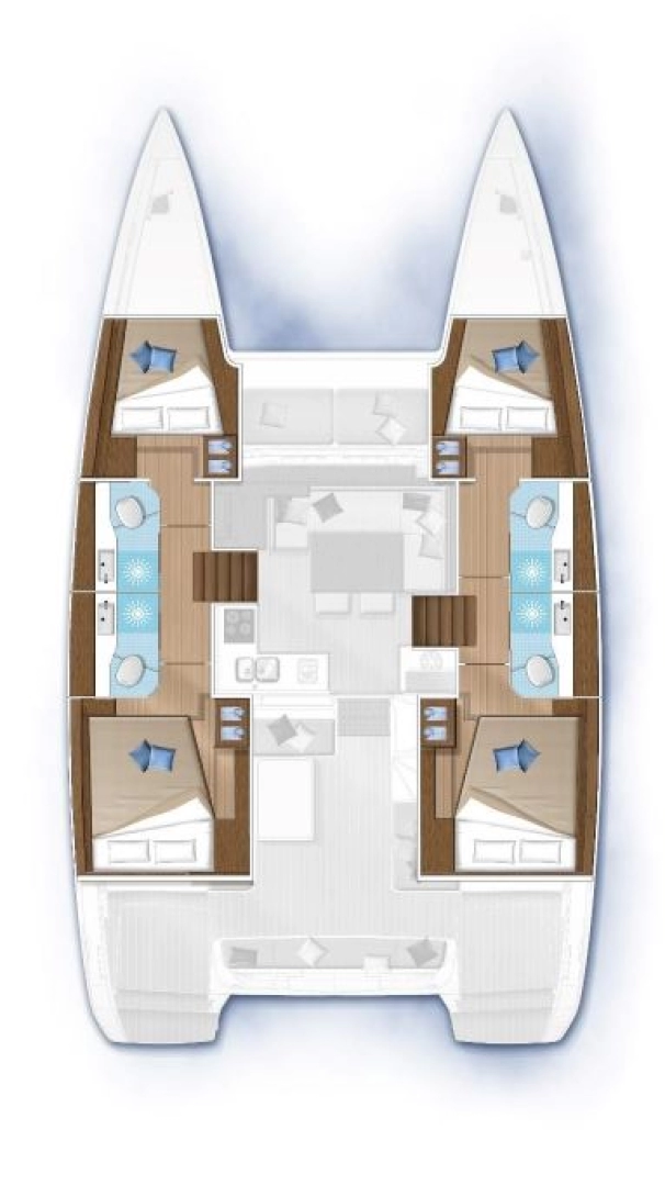 Noleggio barche Rogač economico Lagoon 40