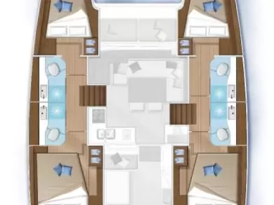 Noleggio barche Rogač economico Lagoon 40