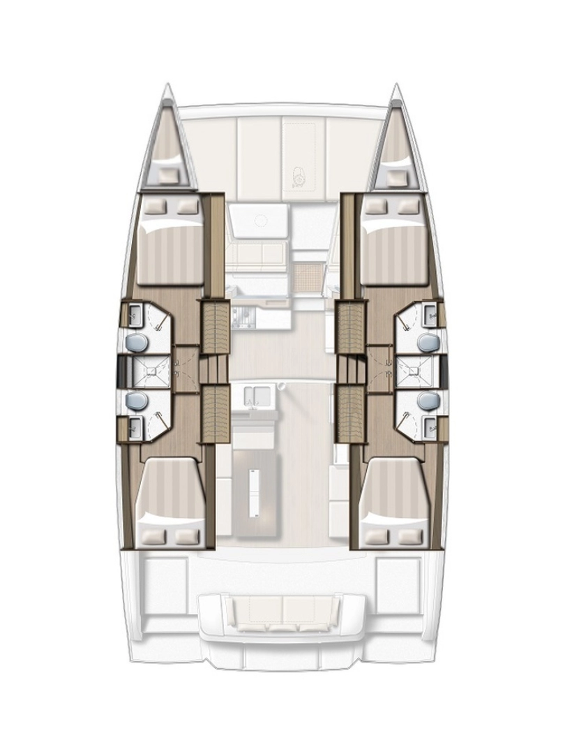 Noleggio barche Bali Bali 4.2 a Gouviá su Samboat