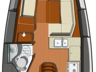 Jeanneau Sun Odyssey 36i da affittare a  Deme of Volos