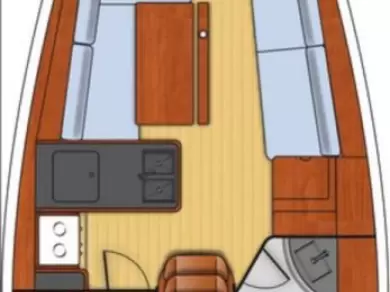 Noleggio Barca a vela Bénéteau con patente nautica