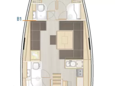 Hanse Hanse 458 da affittare a  Castelli