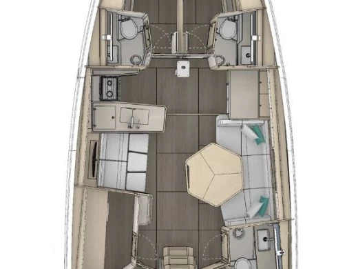Barca a vela a noleggio a Seget Donji al miglior prezzo