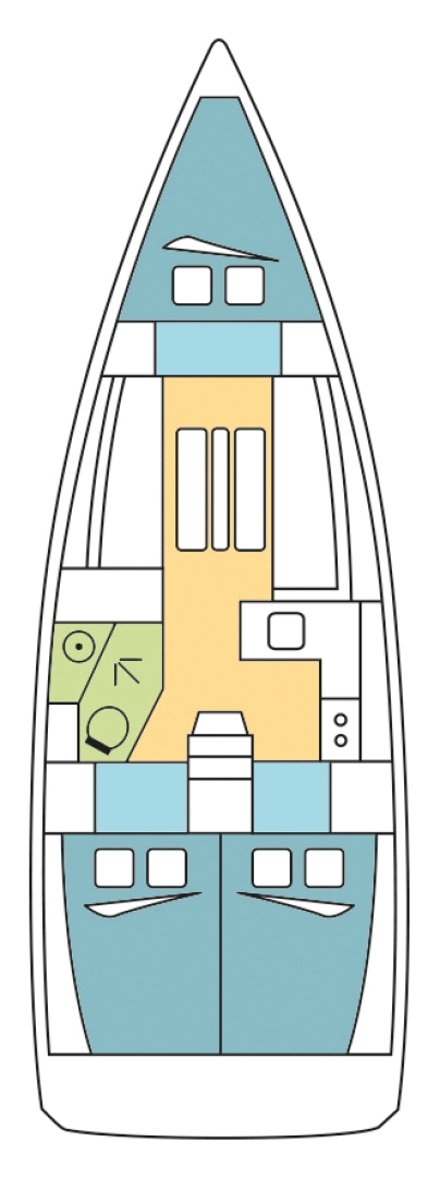 Noleggio barche Jeanneau Sun Odyssey 349 a Lefkáda su Samboat