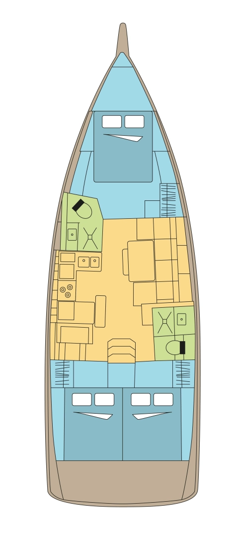Noleggio Barca a vela a Parham Town – Jeanneau Sun Odyssey 440
