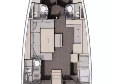 Noleggio Barca a vela Dufour con patente nautica