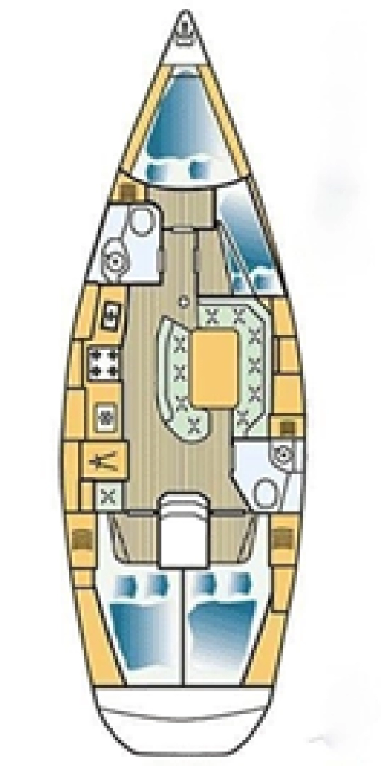 Jeanneau Sun Odyssey 42.2 da affittare a  Betina