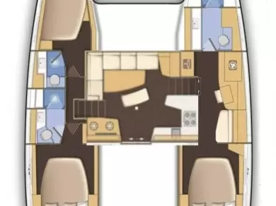 Noleggio barche Castelli economico Lagoon 42