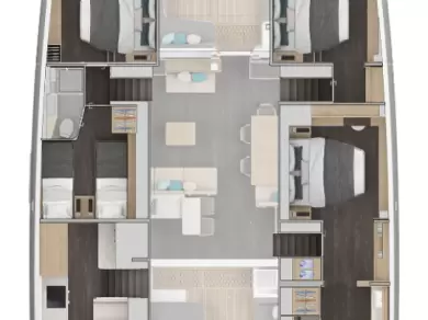 Noleggio Catamarano Lagoon con patente nautica