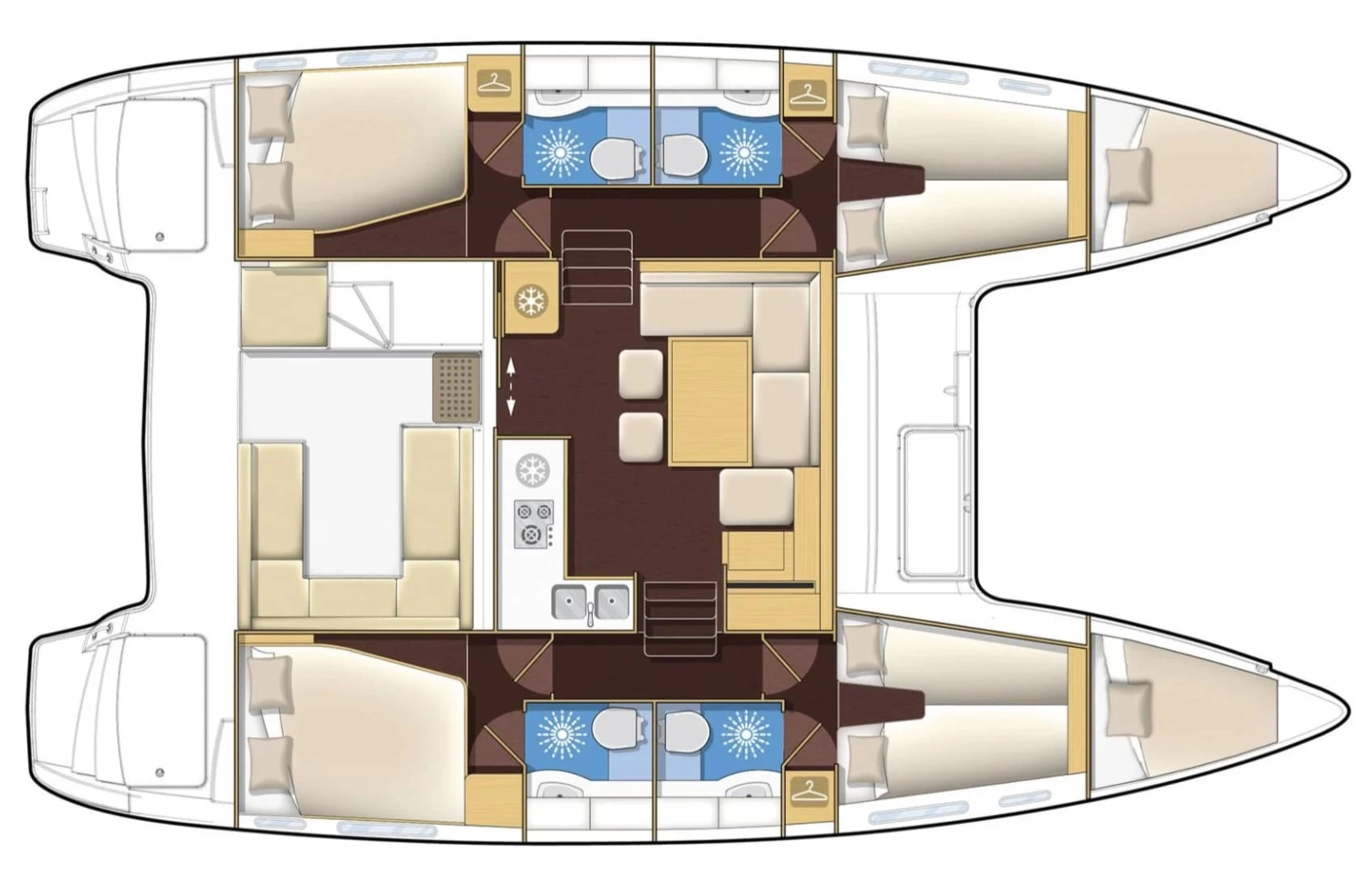 Noleggio Catamarano a Álimos – Lagoon Lagoon 400 S2
