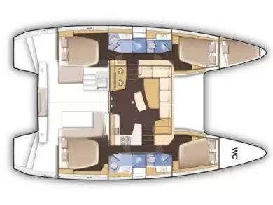 Noleggio barche Lagoon Lagoon 42 a Paros (Isola) su Samboat