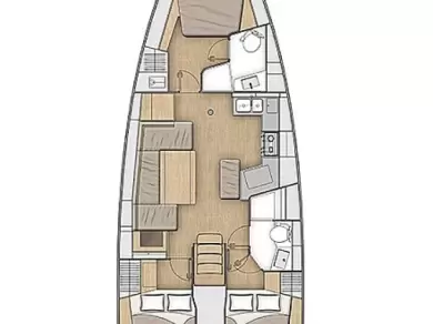Bénéteau Oceanis 40.1 da affittare a  Lefkáda