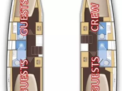 Noleggio barche Spalato economico Lagoon 42