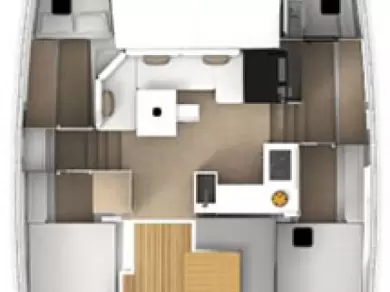 Noleggio Catamarano Aventura con patente nautica