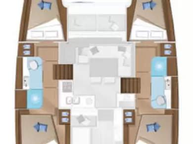 Noleggio a Bormes-les-Mimosas – Lagoon Lagoon 40 su SamBoat