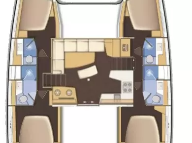 Noleggio Catamarano Lagoon con patente nautica