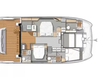 Noleggio Barca a motore Fountaine Pajot con patente nautica