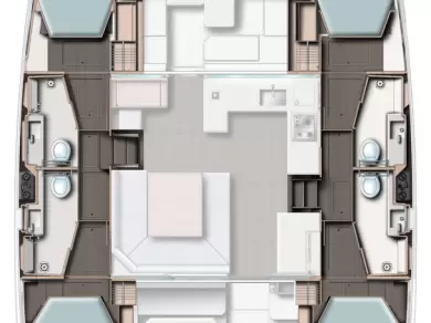 Noleggiare una Leopard Catamarans / Robertson & Caine Leopard 45 a Belize City