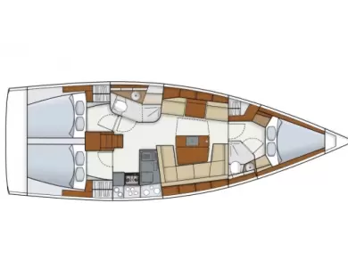 Noleggio Barca a vela Hanse con patente nautica