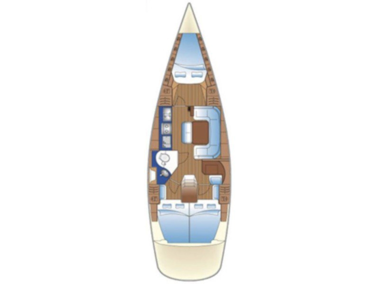 Noleggio Barca a vela Bavaria con patente nautica