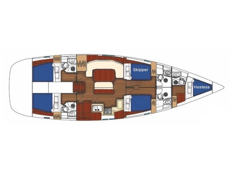 Noleggio Barca a vela a Golfo Aranci – Bénéteau Oceanis 523 Clipper