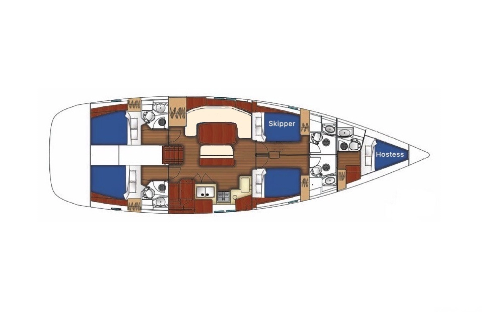 Noleggio Barca a vela a Golfo Aranci – Bénéteau Oceanis 523 Clipper