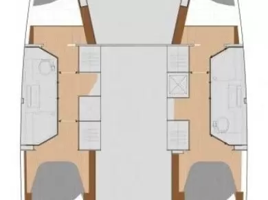 Noleggio Catamarano Fountaine Pajot con patente nautica