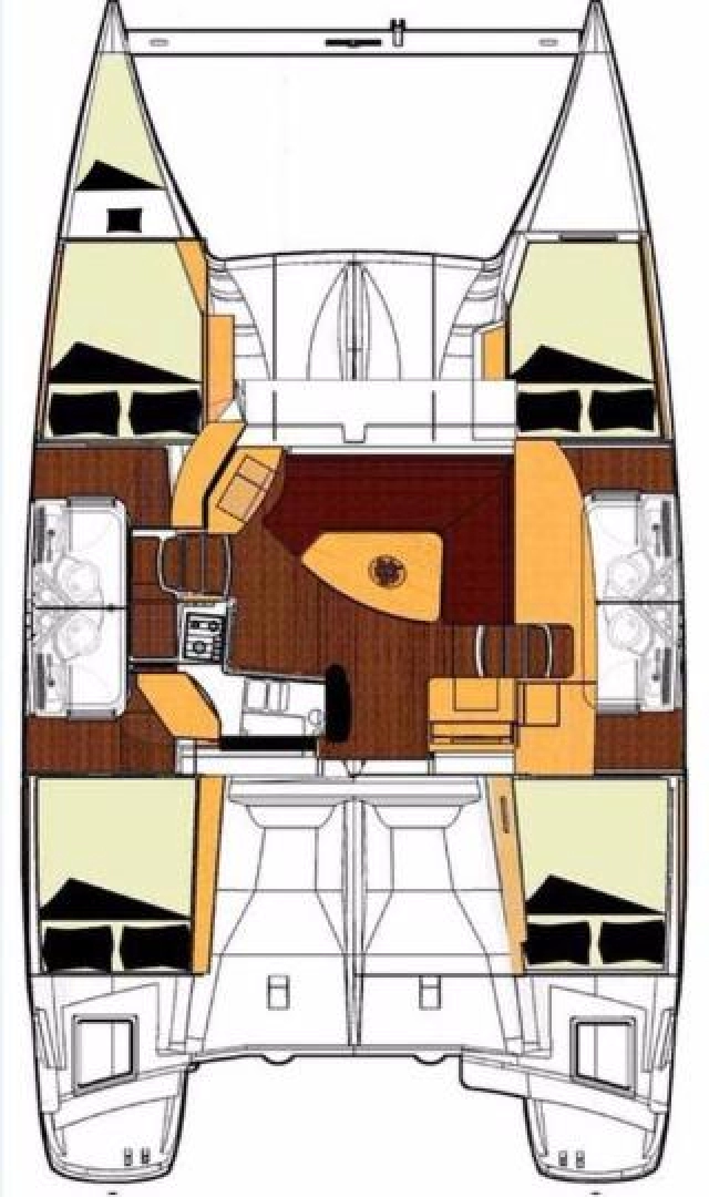 Noleggio Catamarano con o senza skipper Fountaine Pajot a Zara