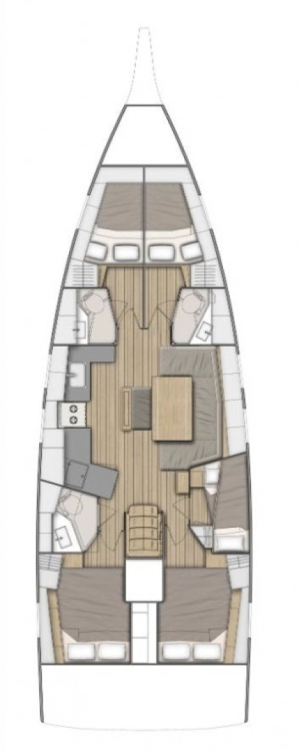 Bénéteau Oceanis 46.1 da affittare a  Zaravecchia (Biograd)