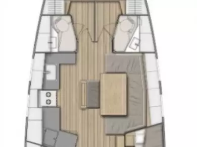 Bénéteau Oceanis 46.1 da affittare a  Zaravecchia (Biograd)
