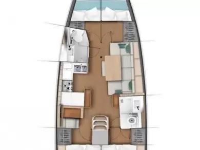 Noleggio a Lávrio – Jeanneau Sun Odyssey 440 su SamBoat