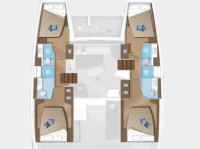 Lagoon Lagoon 42 da affittare a  Lávrio