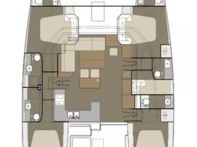 Catamarano a noleggio a Komolac al miglior prezzo