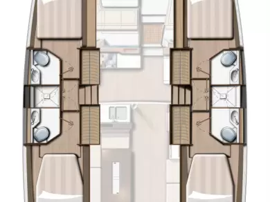 Noleggio Catamarano con o senza skipper Bali a Zaravecchia (Biograd)