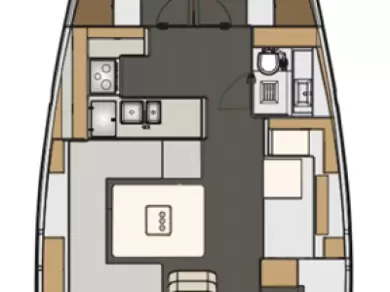 Noleggio Barca a vela a Spalato – Elan Impression 50