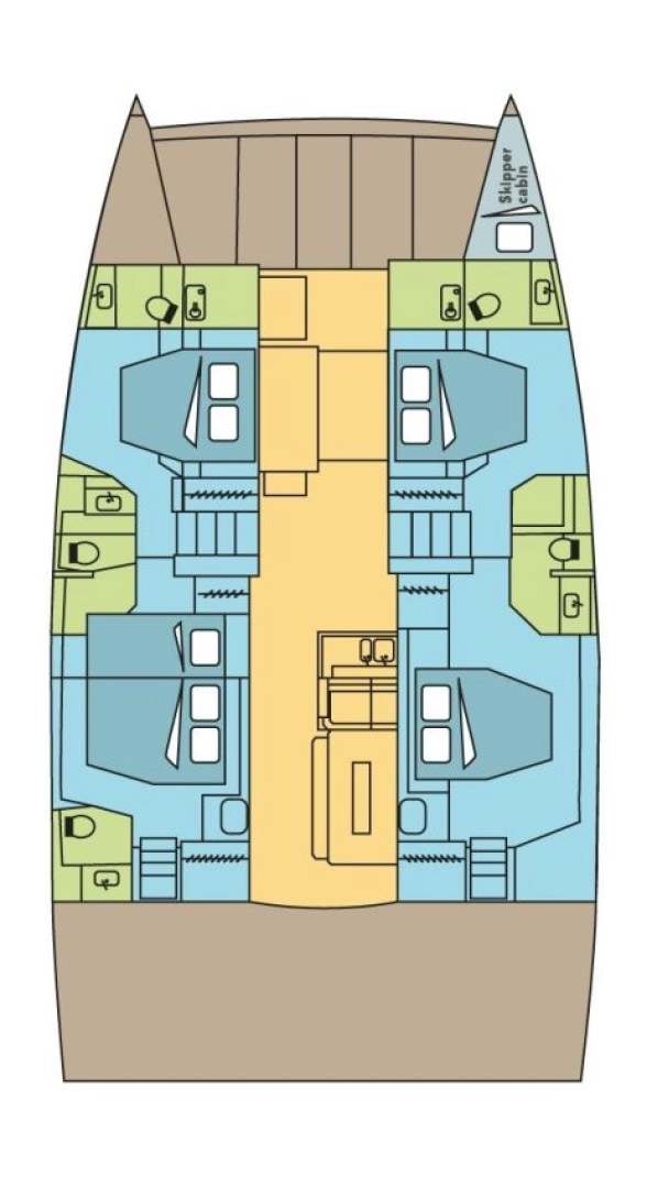 Noleggio Catamarano a Saint George's – Bali Bali 4.8