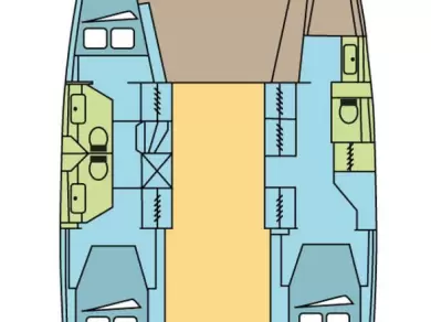 Noleggio Catamarano con o senza skipper Fountaine Pajot a Parham Town