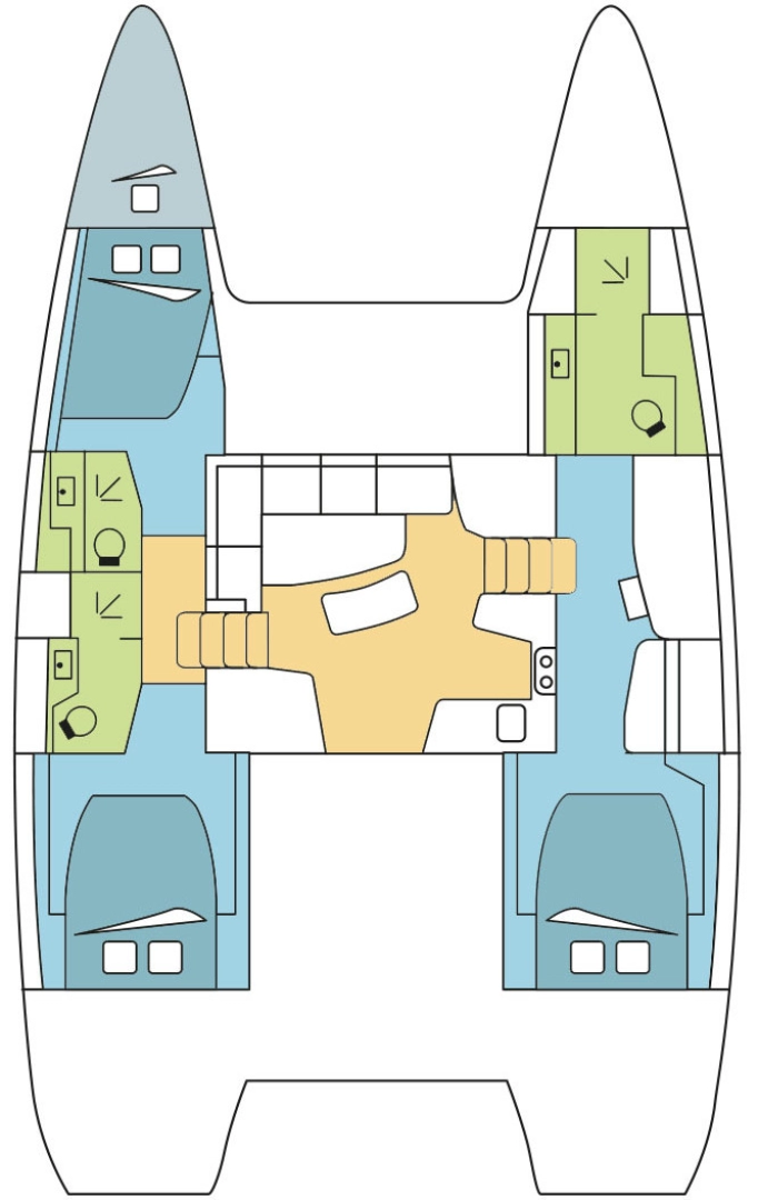 Noleggio Catamarano a Saint Thomas – Lagoon Lagoon 42
