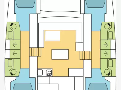 Noleggio Catamarano Lagoon con patente nautica