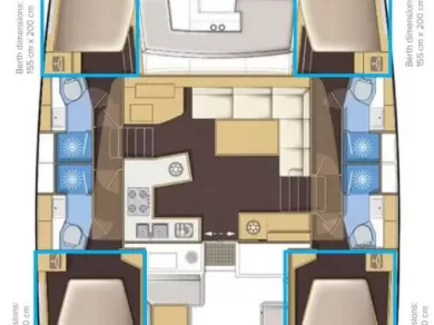 Noleggio barche Castelli economico Lagoon 450 F