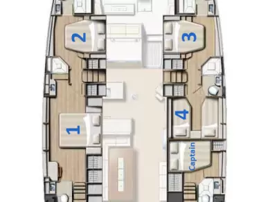 Noleggio a Capo d'Orlando – Bali Bali 5.4 su SamBoat