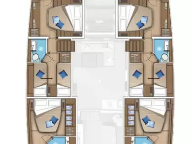 Noleggio barche Lagoon Lagoon 55 a Ellinikó su Samboat