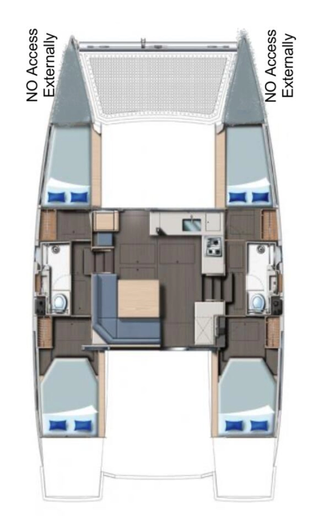 Noleggiare una Leopard Catamarans / Robertson & Caine Leopard 40 a Furnari