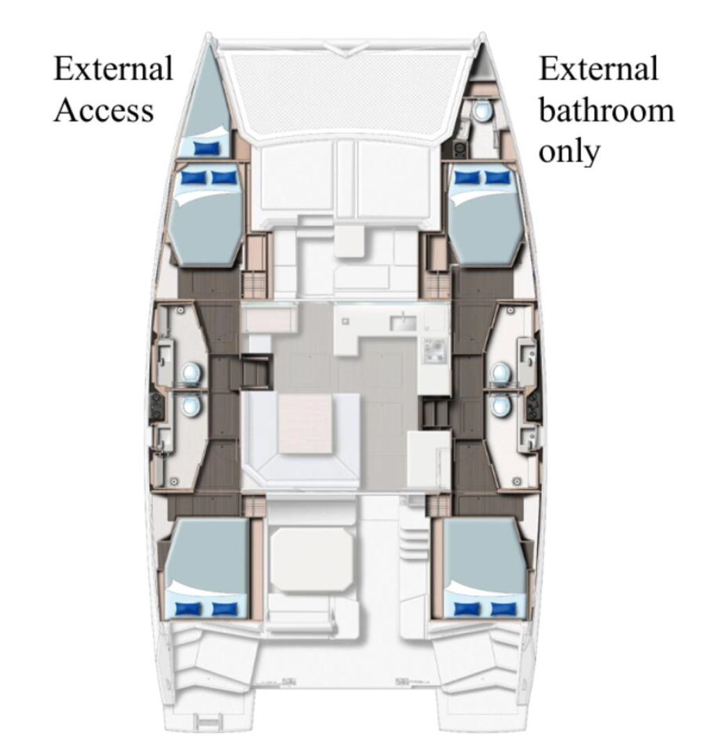 Noleggio Catamarano con o senza skipper Leopard Catamarans / Robertson & Caine a Furnari