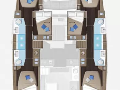 Noleggio barche Lagoon Lagoon 51 a Road Town su Samboat