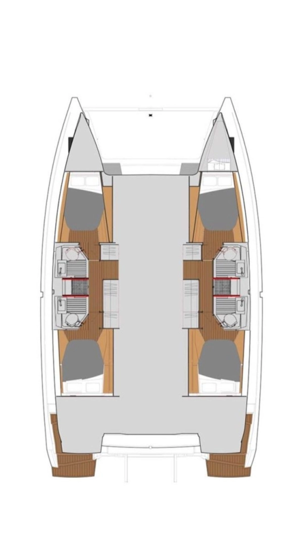 Noleggio Catamarano a Cattaro – Fountaine Pajot Astrea 42