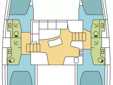 Noleggio barche Lefkáda economico Lagoon 42