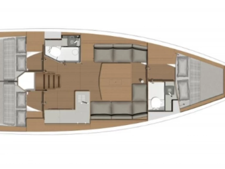 Noleggio Barca a vela Dufour con patente nautica